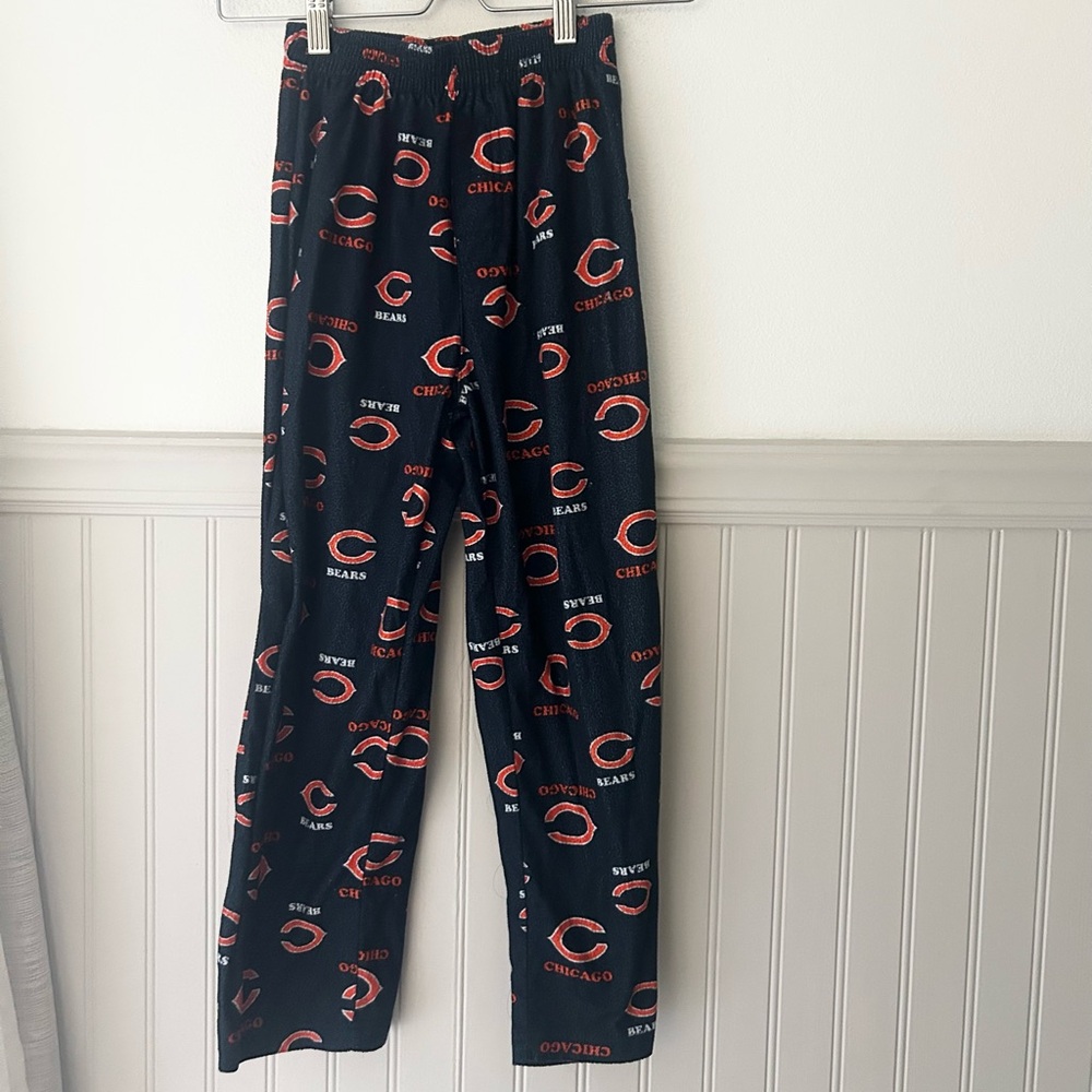 NFL Team Apparel Youth Small 8 Chicago Bears Pajama Bottoms Pants